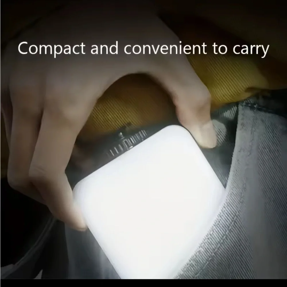 Black LED Clip-On Video Light